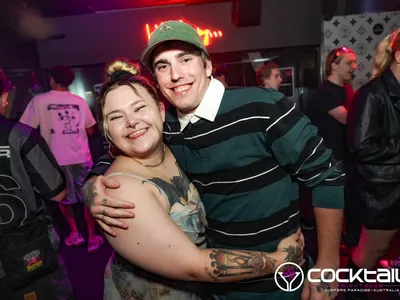 A professional photo of guests enjoying themselves at Cocktails Nightclub from our gallery.