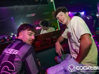 A professional photo of guests enjoying themselves at Cocktails Nightclub from our gallery.