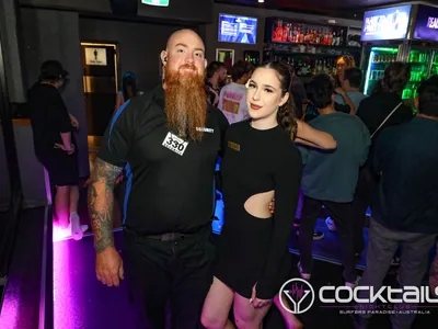 A professional photo of guests enjoying themselves at Cocktails Nightclub from our gallery.