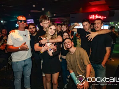 A professional photo of guests enjoying themselves at Cocktails Nightclub from our gallery.