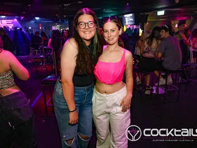 A professional photo of guests enjoying themselves at Cocktails Nightclub from our gallery.