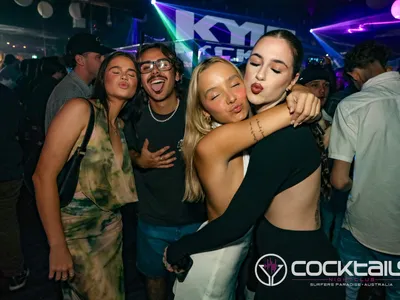 A professional photo of guests enjoying themselves at Cocktails Nightclub from our gallery.