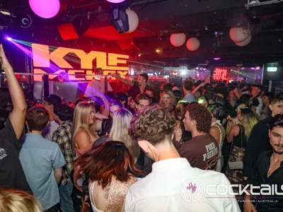 A professional photo of guests enjoying themselves at Cocktails Nightclub from our gallery.