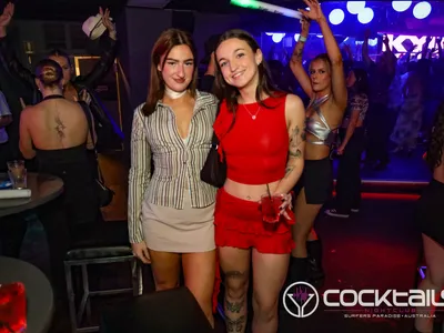 A professional photo of guests enjoying themselves at Cocktails Nightclub from our gallery.