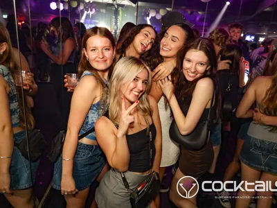 A professional photo of guests enjoying themselves at Cocktails Nightclub from our gallery.