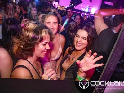 A professional photo of guests enjoying themselves at Cocktails Nightclub from our gallery.