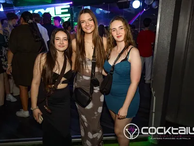 A professional photo of guests enjoying themselves at Cocktails Nightclub from our gallery.