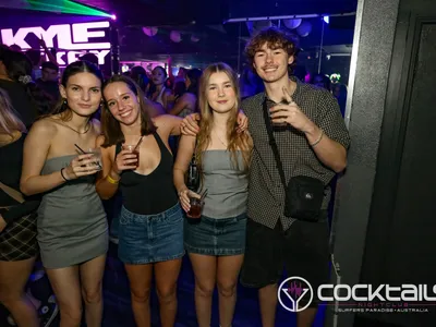 A professional photo of guests enjoying themselves at Cocktails Nightclub from our gallery.