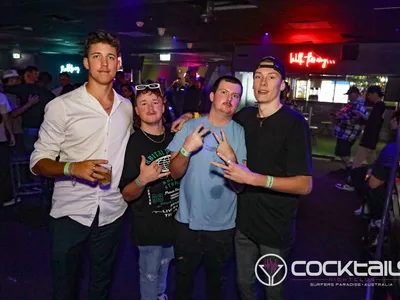 A professional photo of guests enjoying themselves at Cocktails Nightclub from our gallery.