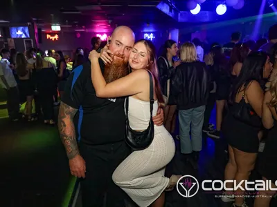 A professional photo of guests enjoying themselves at Cocktails Nightclub from our gallery.