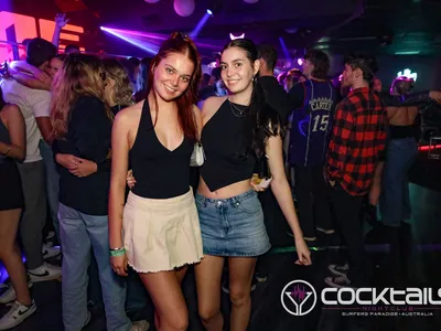 A professional photo of guests enjoying themselves at Cocktails Nightclub from our gallery.