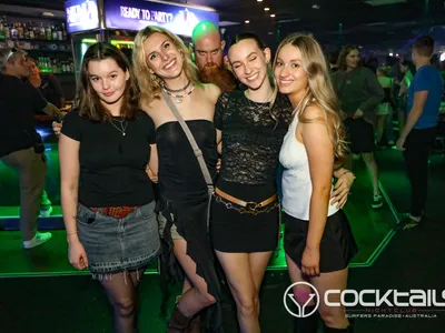 A professional photo of guests enjoying themselves at Cocktails Nightclub from our gallery.