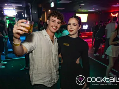 A professional photo of guests enjoying themselves at Cocktails Nightclub from our gallery.