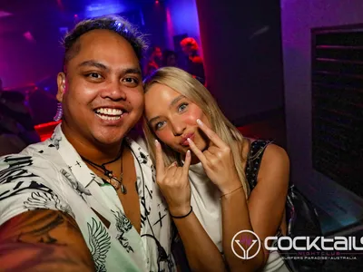 A professional photo of guests enjoying themselves at Cocktails Nightclub from our gallery.