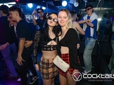 A professional photo of guests enjoying themselves at Cocktails Nightclub from our gallery.