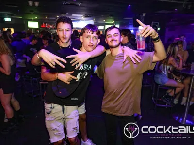 A professional photo of guests enjoying themselves at Cocktails Nightclub from our gallery.