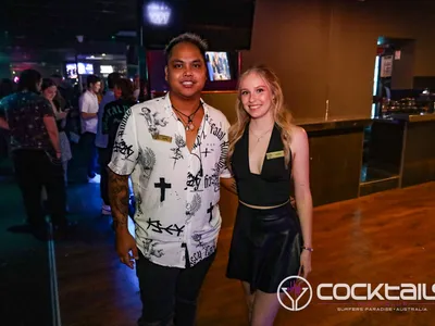 A professional photo of guests enjoying themselves at Cocktails Nightclub from our gallery.