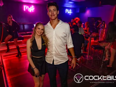 A professional photo of guests enjoying themselves at Cocktails Nightclub from our gallery.