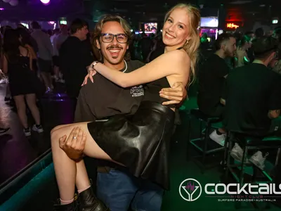 A professional photo of guests enjoying themselves at Cocktails Nightclub from our gallery.