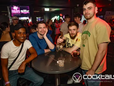 A professional photo of guests enjoying themselves at Cocktails Nightclub from our gallery.