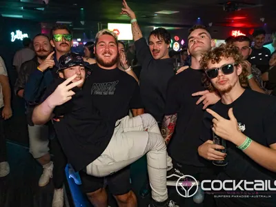 A professional photo of guests enjoying themselves at Cocktails Nightclub from our gallery.