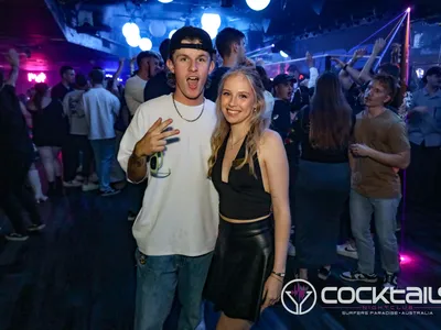 A professional photo of guests enjoying themselves at Cocktails Nightclub from our gallery.