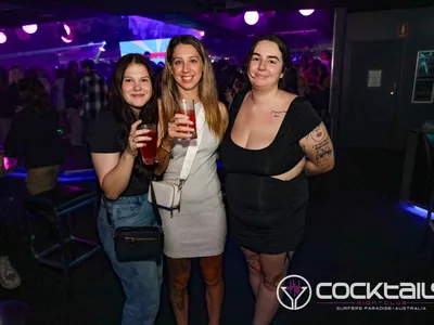 A professional photo of guests enjoying themselves at Cocktails Nightclub from our gallery.