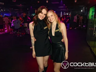 A professional photo of guests enjoying themselves at Cocktails Nightclub from our gallery.