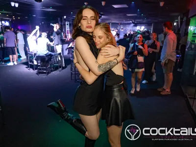 A professional photo of guests enjoying themselves at Cocktails Nightclub from our gallery.