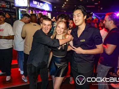 A professional photo of guests enjoying themselves at Cocktails Nightclub from our gallery.