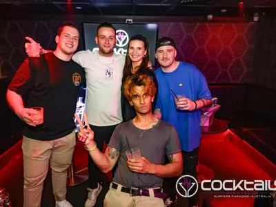 A professional photo of guests enjoying themselves at Cocktails Nightclub from our gallery.