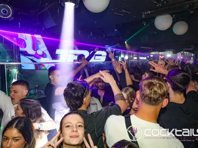 A professional photo of guests enjoying themselves at Cocktails Nightclub from our gallery.