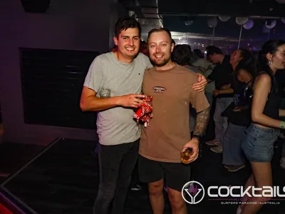 A professional photo of guests enjoying themselves at Cocktails Nightclub from our gallery.