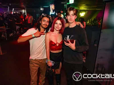 A professional photo of guests enjoying themselves at Cocktails Nightclub from our gallery.