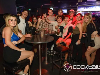 A professional photo of guests enjoying themselves at Cocktails Nightclub from our gallery.