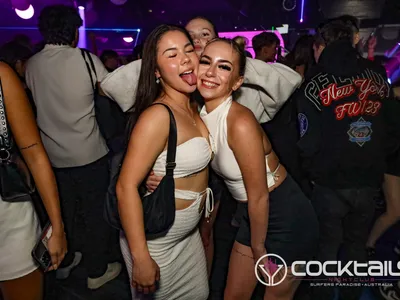 A professional photo of guests enjoying themselves at Cocktails Nightclub from our gallery.