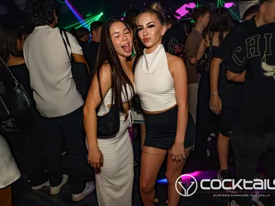 A professional photo of guests enjoying themselves at Cocktails Nightclub from our gallery.