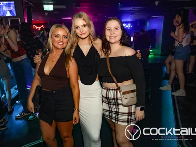 A professional photo of guests enjoying themselves at Cocktails Nightclub from our gallery.