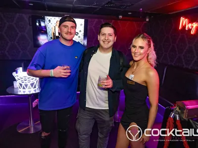 A professional photo of guests enjoying themselves at Cocktails Nightclub from our gallery.