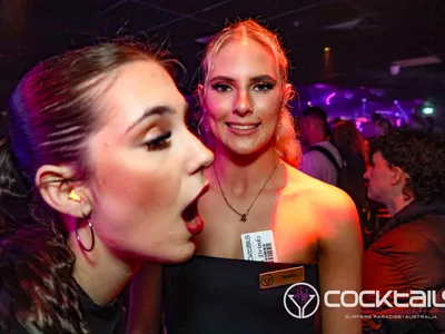 A professional photo of guests enjoying themselves at Cocktails Nightclub from our gallery.