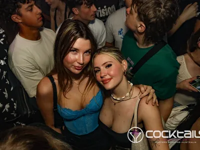 A professional photo of guests enjoying themselves at Cocktails Nightclub from our gallery.