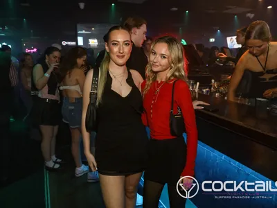 A professional photo of guests enjoying themselves at Cocktails Nightclub from our gallery.