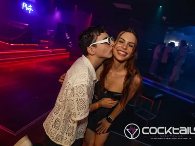 A professional photo of guests enjoying themselves at Cocktails Nightclub from our gallery.