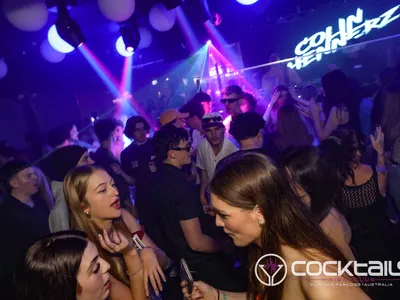 A professional photo of guests enjoying themselves at Cocktails Nightclub from our gallery.