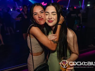 A professional photo of guests enjoying themselves at Cocktails Nightclub from our gallery.