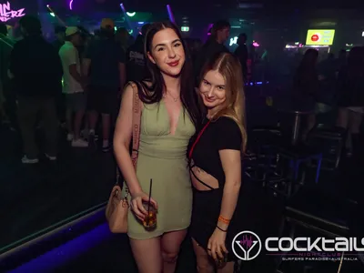 A professional photo of guests enjoying themselves at Cocktails Nightclub from our gallery.