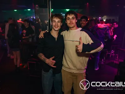 A professional photo of guests enjoying themselves at Cocktails Nightclub from our gallery.