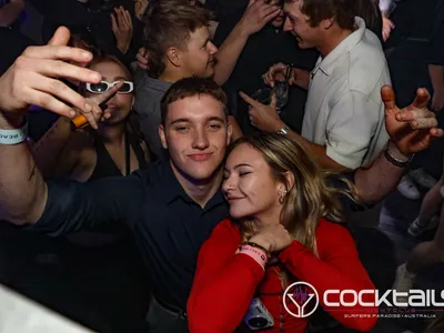 A professional photo of guests enjoying themselves at Cocktails Nightclub from our gallery.