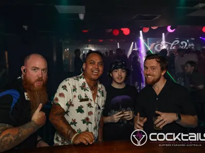 A professional photo of guests enjoying themselves at Cocktails Nightclub from our gallery.