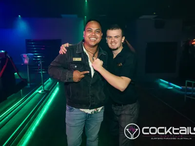 A professional photo of guests enjoying themselves at Cocktails Nightclub from our gallery.